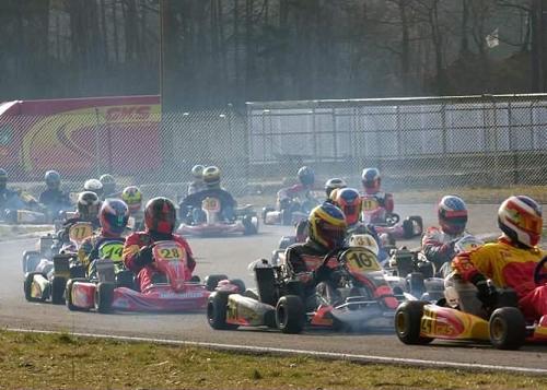 opwarmronde Rotax max Senior race 2